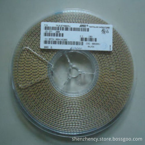Solid Tantalum Capacitor TAJB107M006RNJ, 100UF 6.3V 20% 1210, B Case